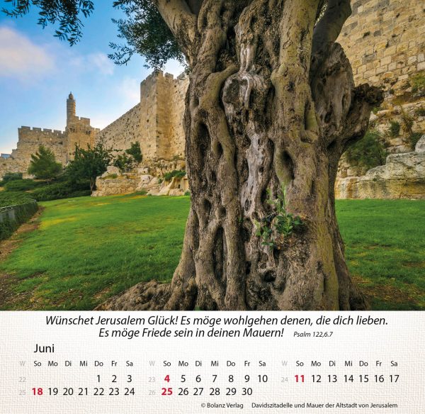 Israel Shalom 2023 Tischkalender