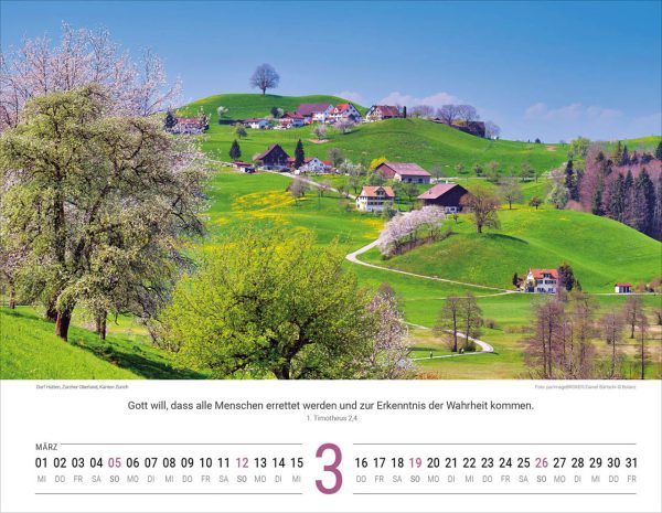 Schweizer Bergkalender 2023