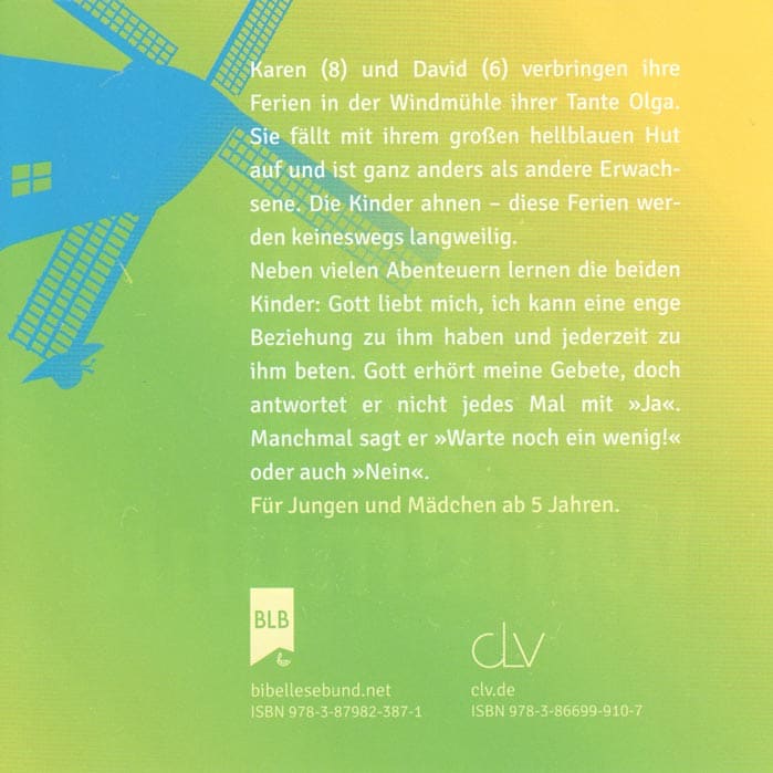 Tante Olgas Windmühle Hörbuch Audio-CD