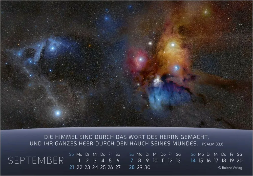 Du bist nicht fern 2025 Panorama-Tischkalender – Bild 10