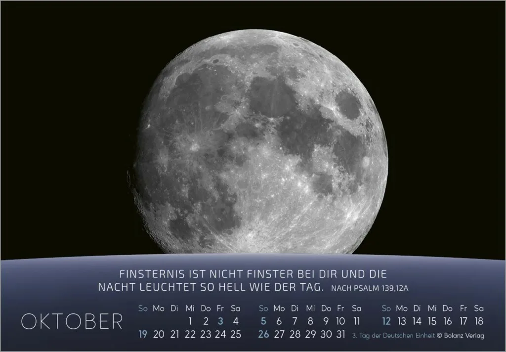 Du bist nicht fern 2025 Panorama-Tischkalender – Bild 11