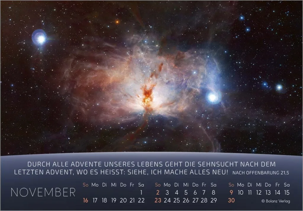 Du bist nicht fern 2025 Panorama-Tischkalender – Bild 12