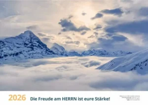 Die Freude am Herrn ist eure Stärke 2026 Wandkalender