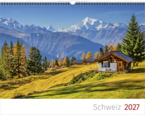 Schweiz 2027 Wandkalender