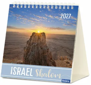 Israel Shalom 2027 Tischkalender